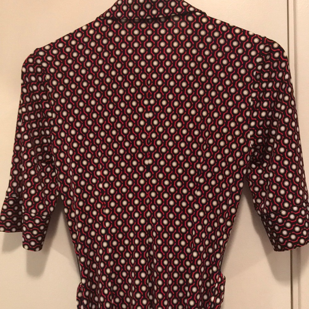 Mod Pattern Shirt Dress - Picture 5 of 6